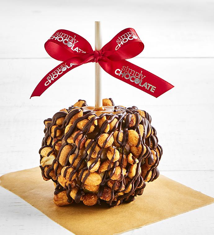 Simply Chocolate® Peanut Caramel Apple