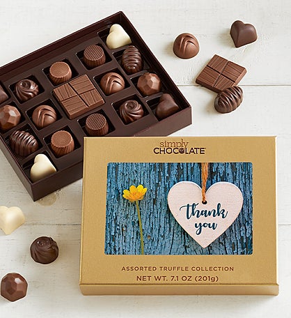Thank You Heart 17pc Chocolate Box