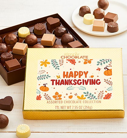 Happy Thanksgiving 18pc Chocolate Box