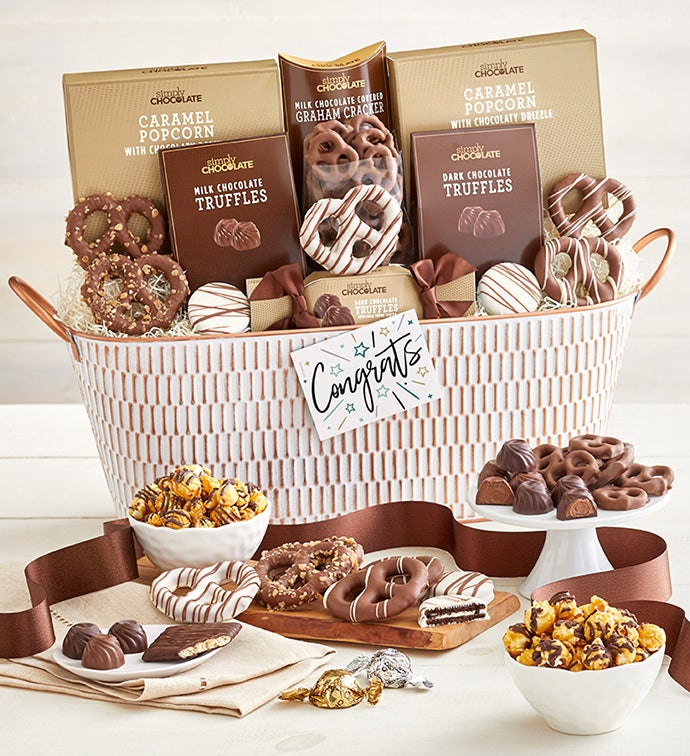 Congrats Snacking Favorites Basket
