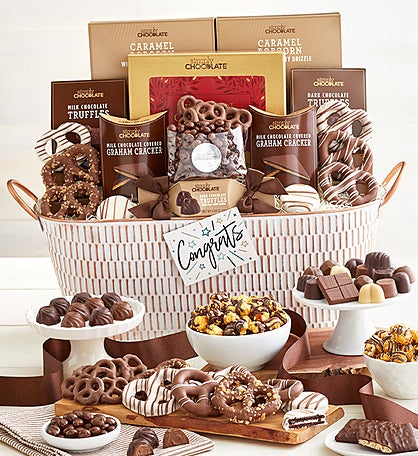 Congrats Snacking Favorites Basket