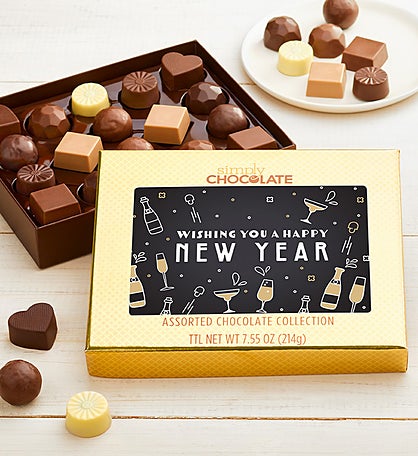 Simply Chocolate® New Year 18pc Choc Box