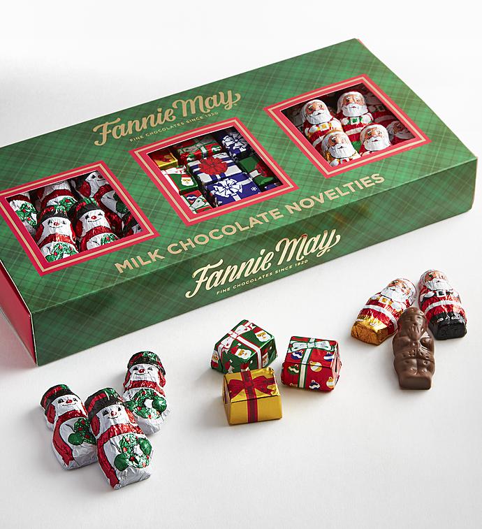 Fannie May Holiday Chocolate Novelties Gift Box