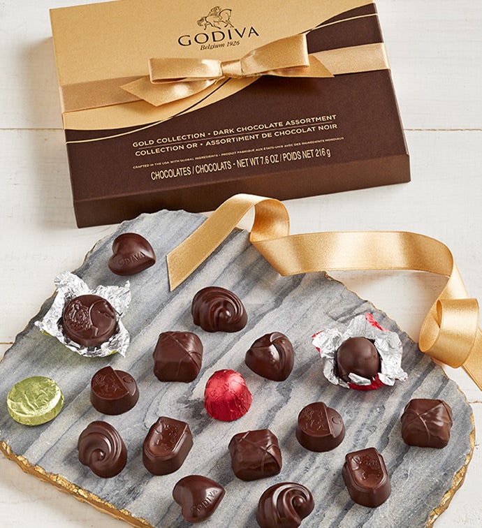 Godiva Dark Chocolate Assortment Box