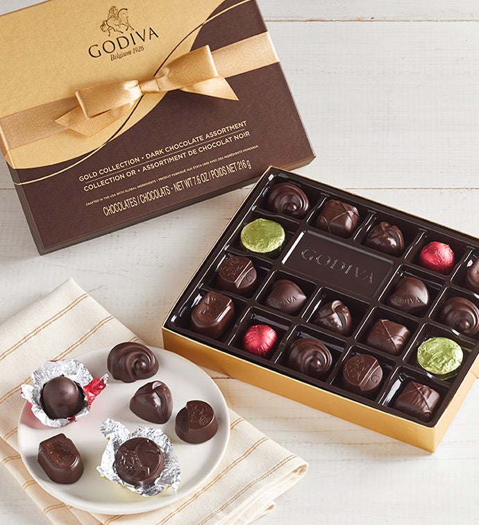 Godiva Dark Chocolate Assortment Box