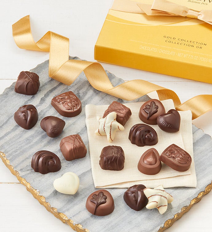 Godiva® Gold Ballotin Chocolates Box   18 piece