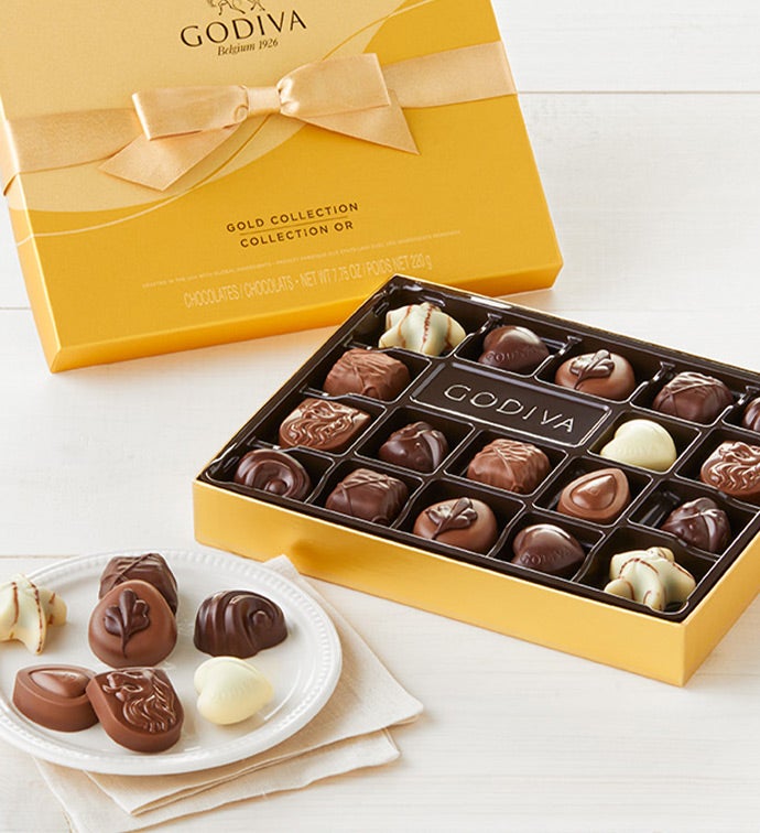 Godiva® Gold Ballotin Chocolates Box