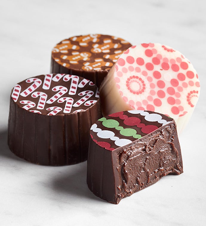 Simply Chocolate® Holiday Bar & Truffles 17 pc