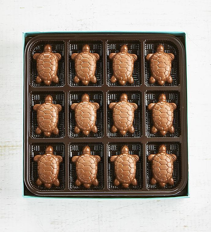 V Chocolate Peanut Butter Filled Turtles 24 pc