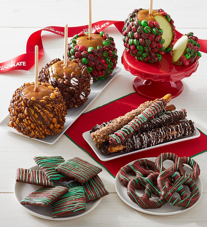 Simply Chocolate® Deluxe Christmas Cravings Tray