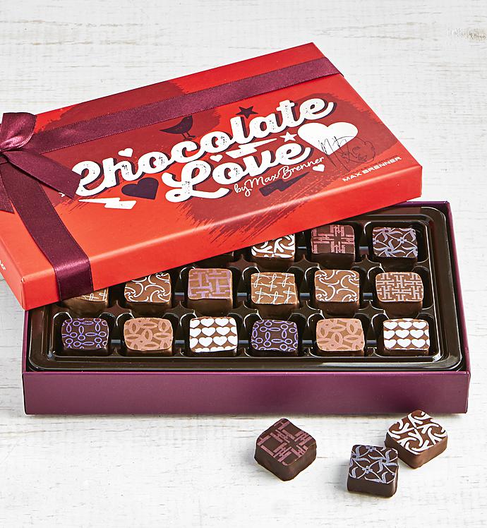 Max Brenner 18 Pc Chocolate Love Bon Bon Box