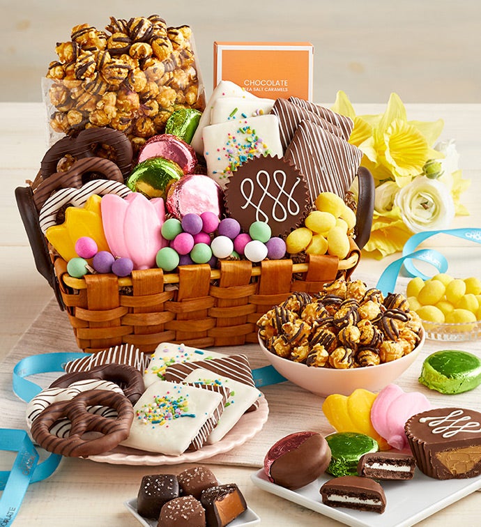 Simply Chocolate® Deluxe Celebrate Spring Basket