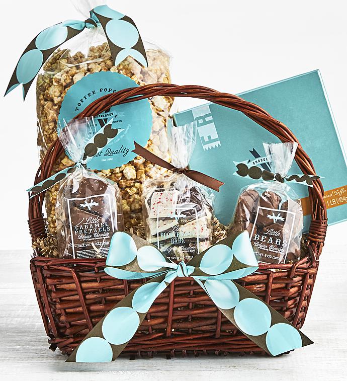 V Chocolate Exceptional Gift Basket