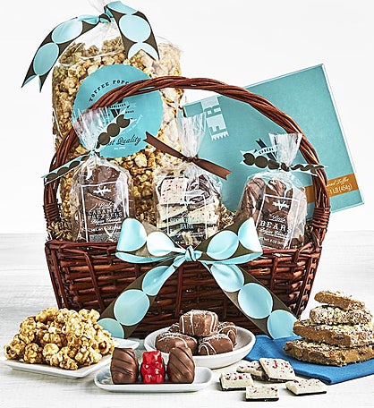 V Chocolate Exceptional Gift Basket