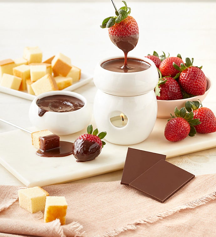 Max Brenner Fondue Tower Set with Chocolates