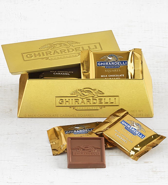 Ghirardelli Gold Bullion Bar Box
