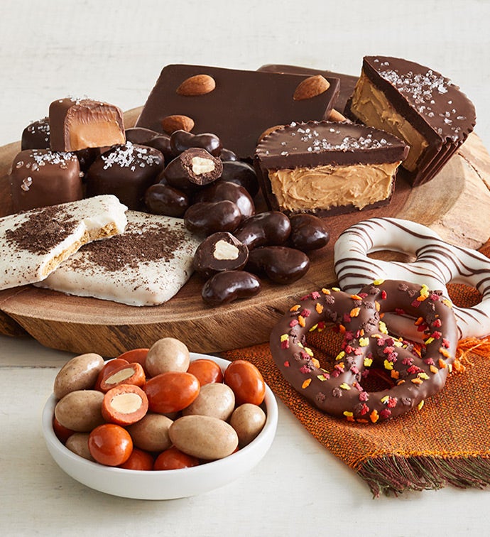 Simply Chocolate® Deluxe Autumn Sweets Basket