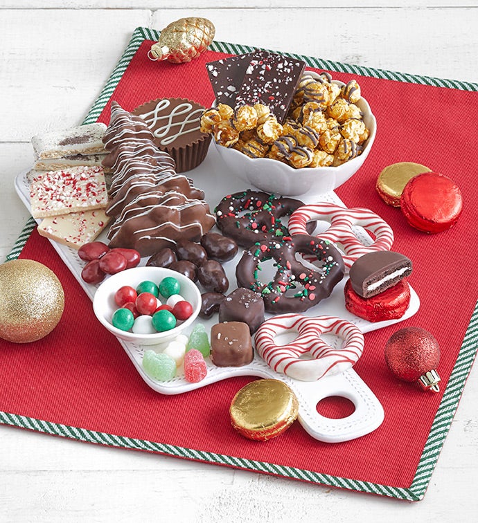 Simply Chocolate® Premier Celebrate the Season Basket