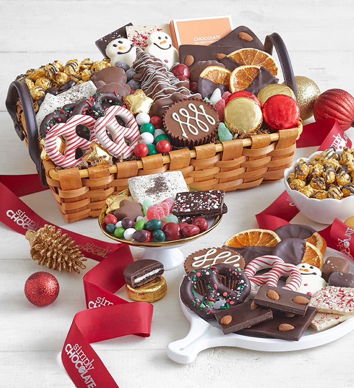 Simply Chocolate® Supreme Celebrate the Season Basket