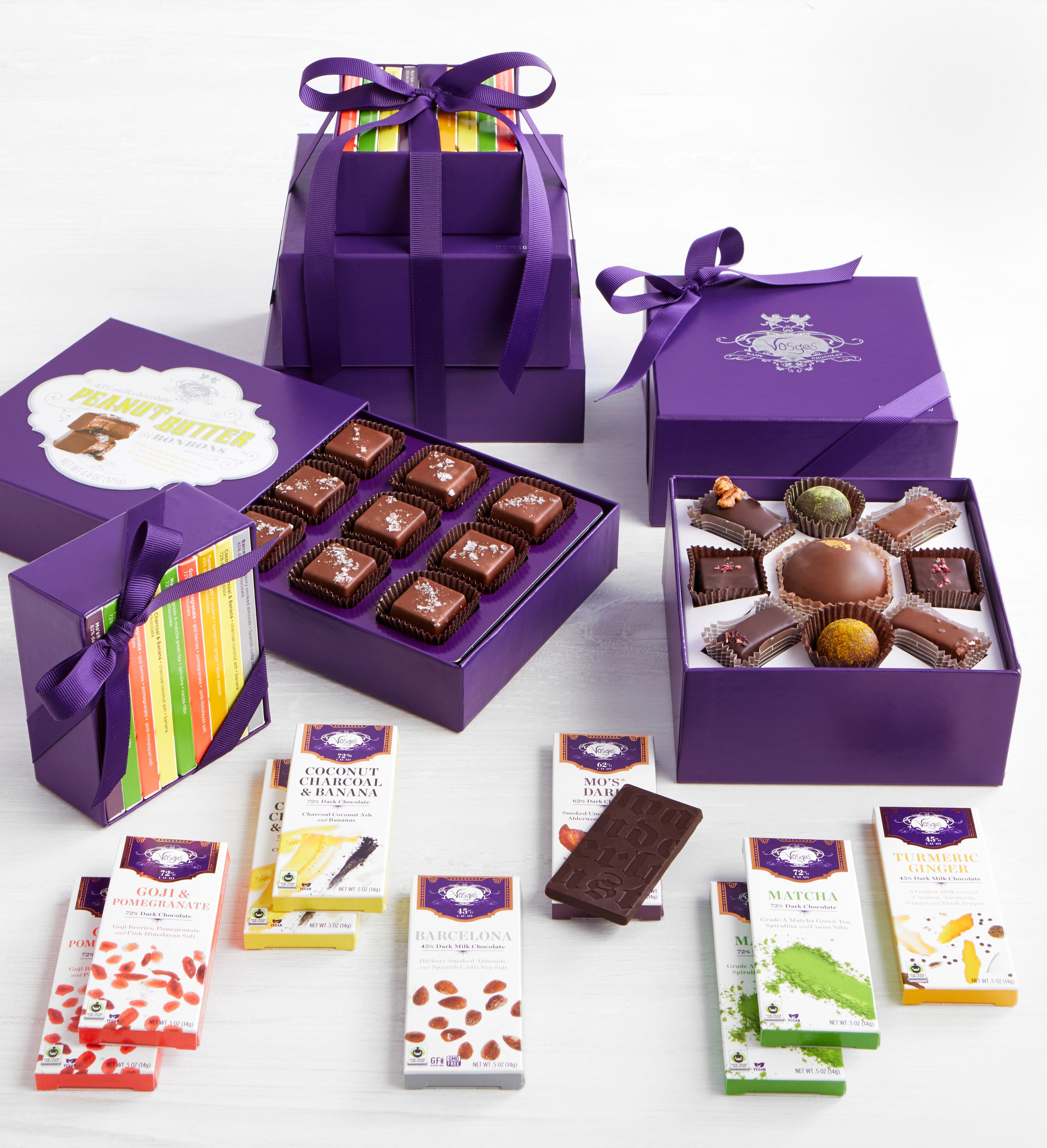 Vosges Exclusive Chocolate Collection Tower