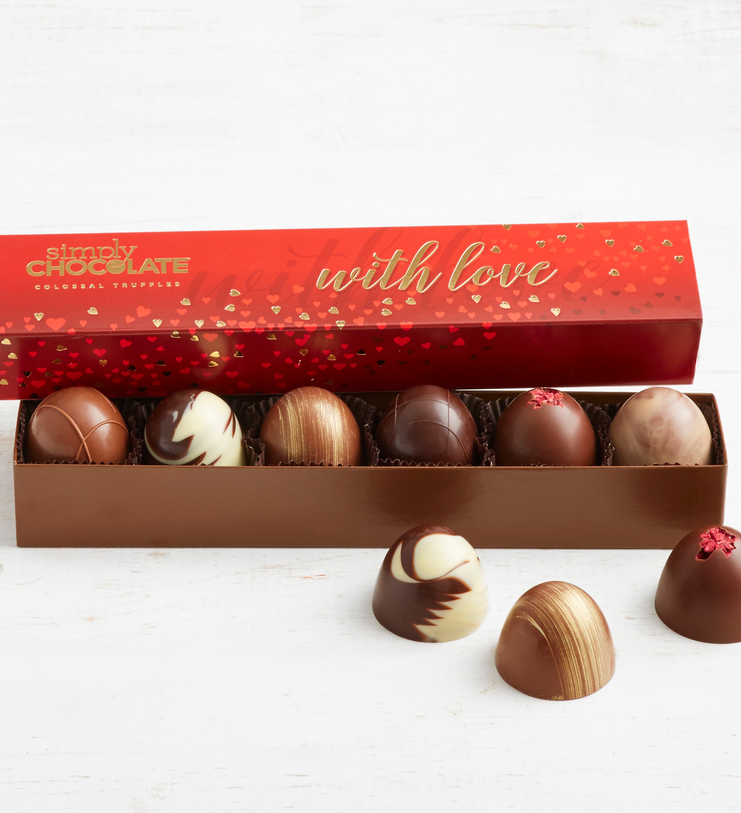Simply Chocolate With Love Colossal Truffles