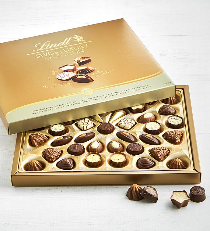 Lindt 40pc Swiss Luxury Collection Chocolates