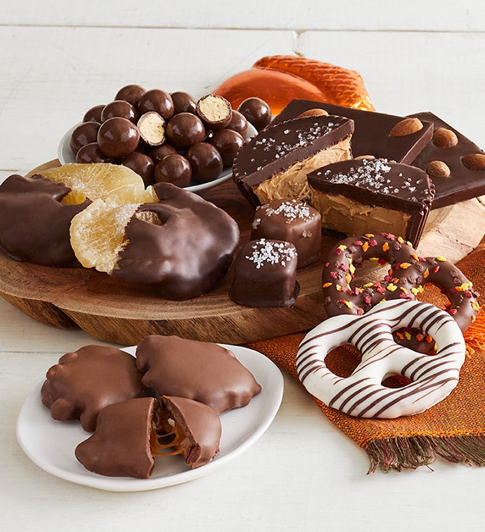 Simply Chocolate Grande Autumn Sweets Basket