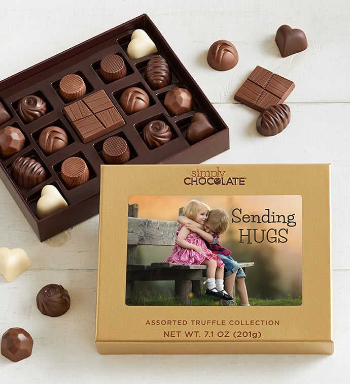 Sending Hugs 17pc Chocolate Box