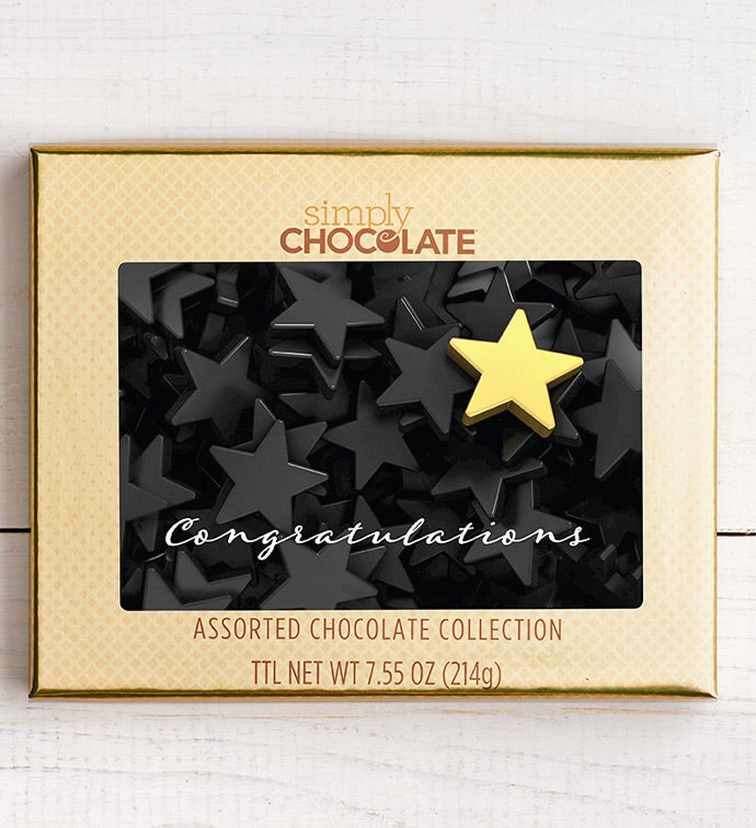 Congratulations Star 18pc Chocolate Box