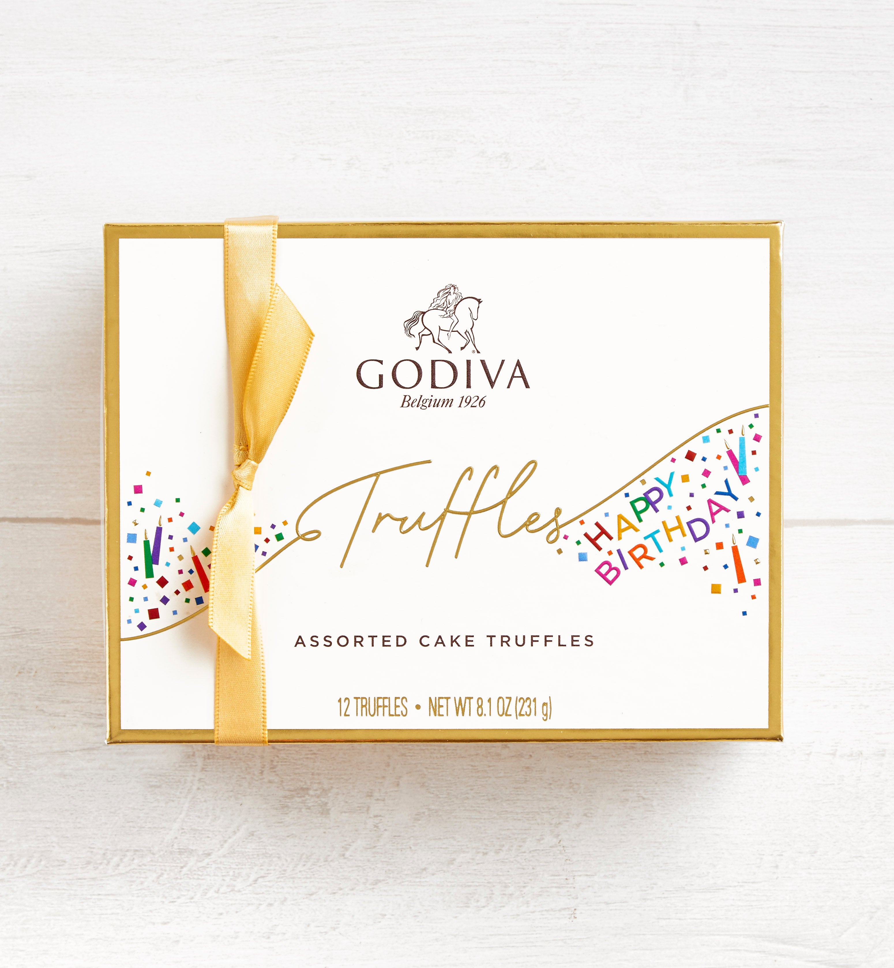 Godiva® Birthday Truffles Gift Box 12pc