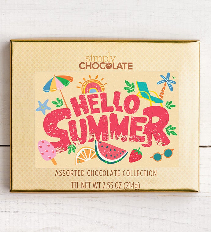 Simply Chocolate® Hello Summer 18pc Chocolate Box