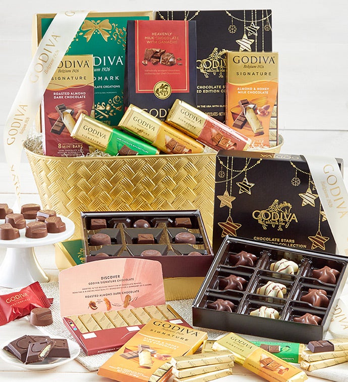 Exclusive 2025 Godiva® Holiday Gift Basket