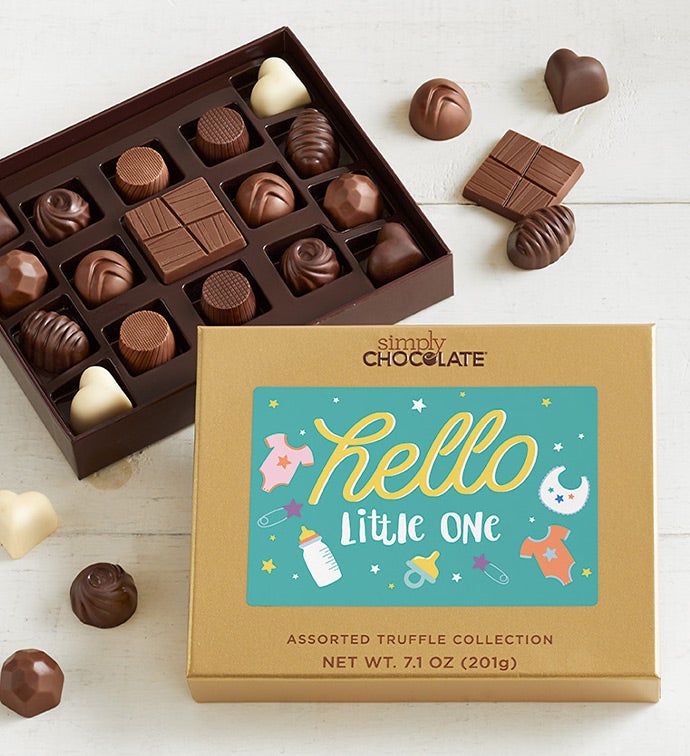 Fleur de Chocolate® Birthday Bar & Truffles 4pc - buy Free 2-Day Delivery