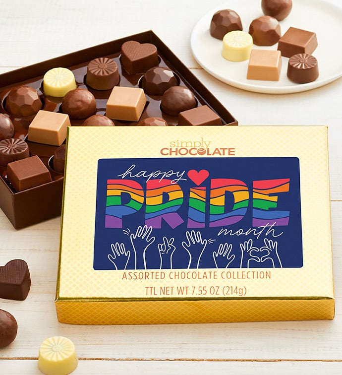 Simply Chocolate® Happy Pride 18pc Chocolate Box