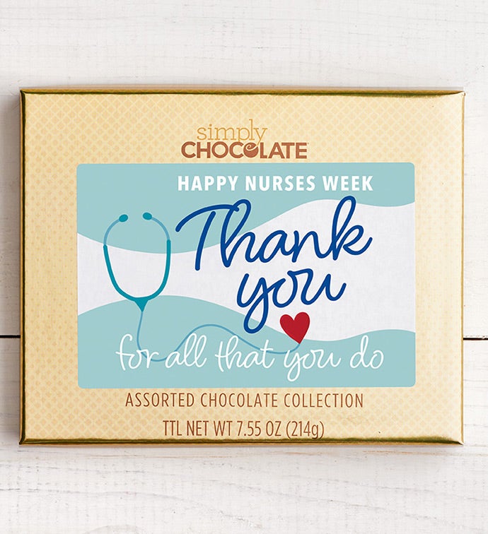 Happy Nurses Week 18pc Chocolate Box