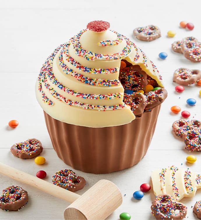 Simply Chocolate® Breakable Chocolate Covered Cupcake