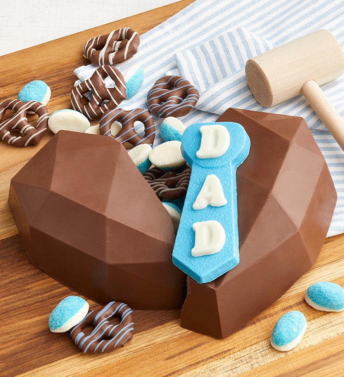 Father's Day Breakable Chocolate Heart