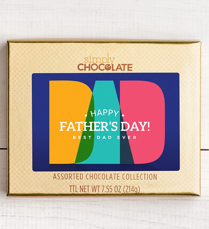 Happy Father’s Day! Best Dad 18pc Chocolate Box