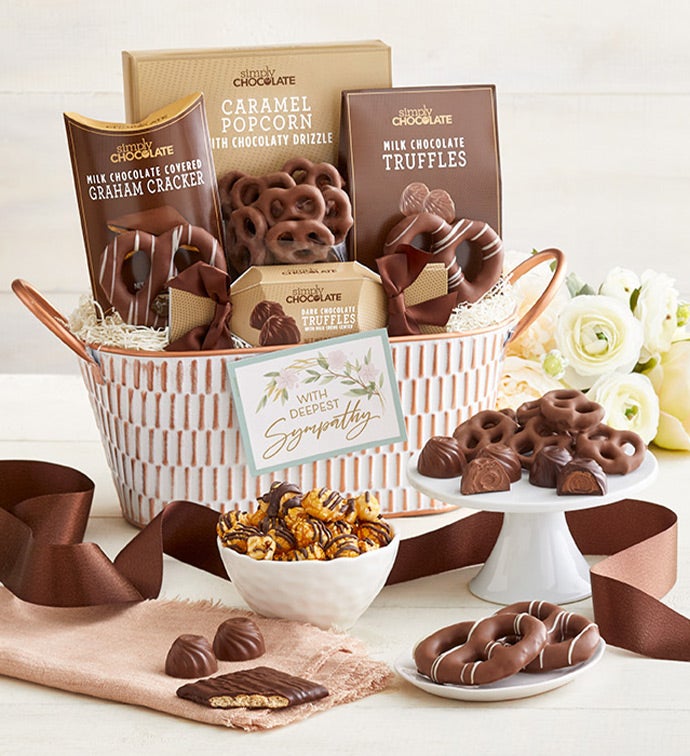 Sympathy Snacking Favorites Basket