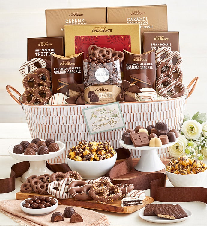 Sympathy Snacking Favorites Basket