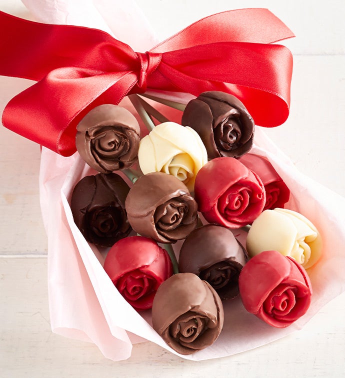 Simply Chocolate Belgian Chocolate Rose Bouquet simply-chocolate-belgian-chocolate-rose-bouquet
