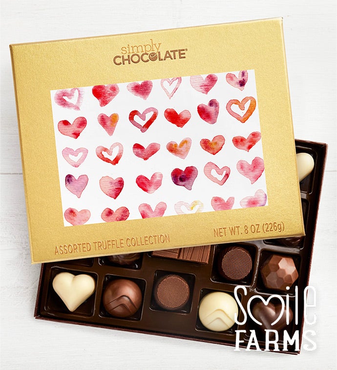 Simply Chocolate® Heavenly Hearts® 18pc Collection