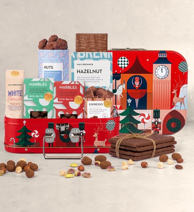 Max Brenner Happy Holidays Suitcase