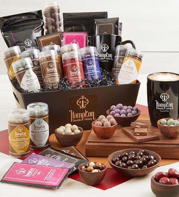 Hampton Chocolate Factory Luxury Gift Basket