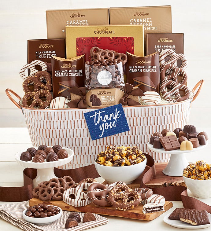 Thank You Snacking Favorites Basket 