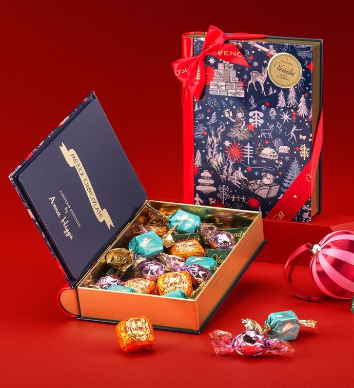 Venchi Chocolate Assorted Christmas Gift Book