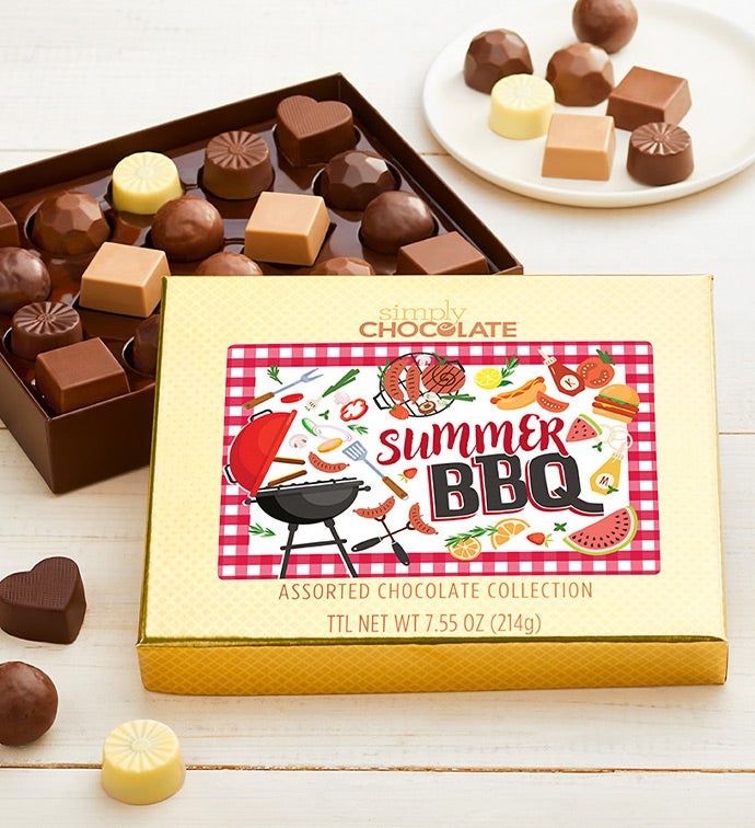 Simply Chocolate® Summer BBQ 18pc Chocolate Box