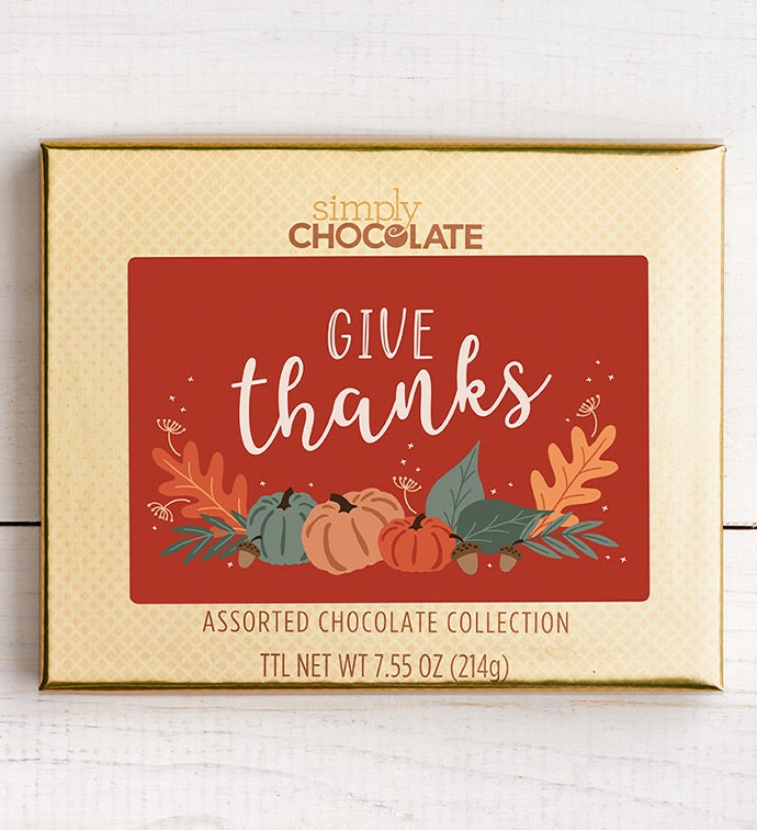 Simply Chocolate® Give Thanks 18pc Chocolate Box