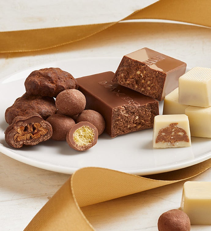 Max Brenner Holiday Muse Square Tin Box