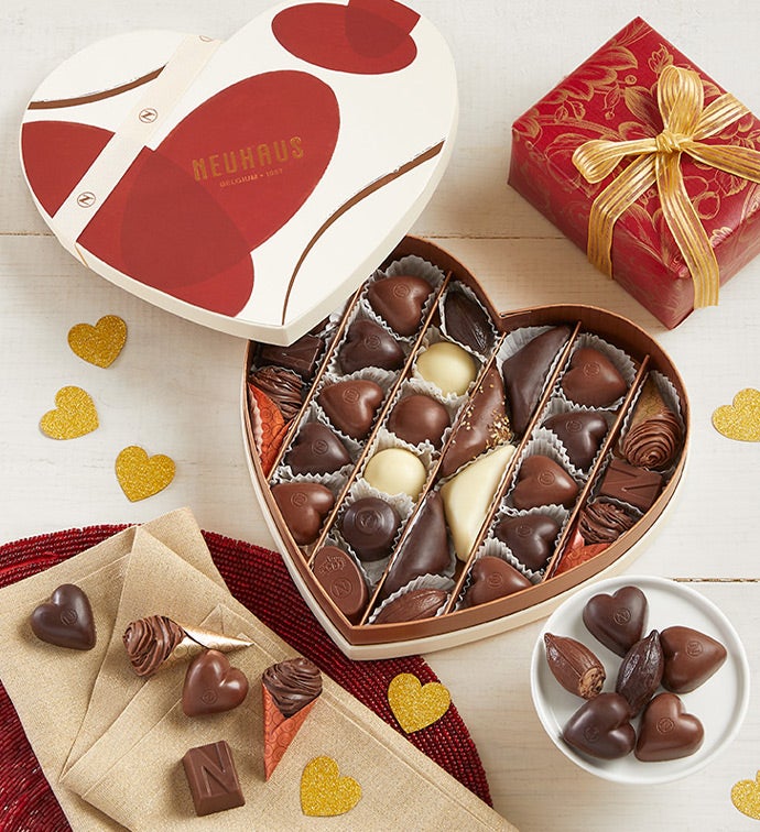 Neuhaus Valentine Heart Assorted Chocolates